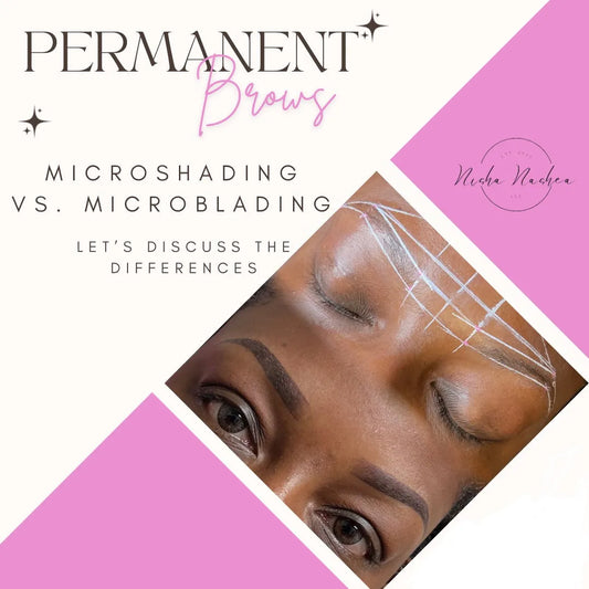 Microblading vs Microshading