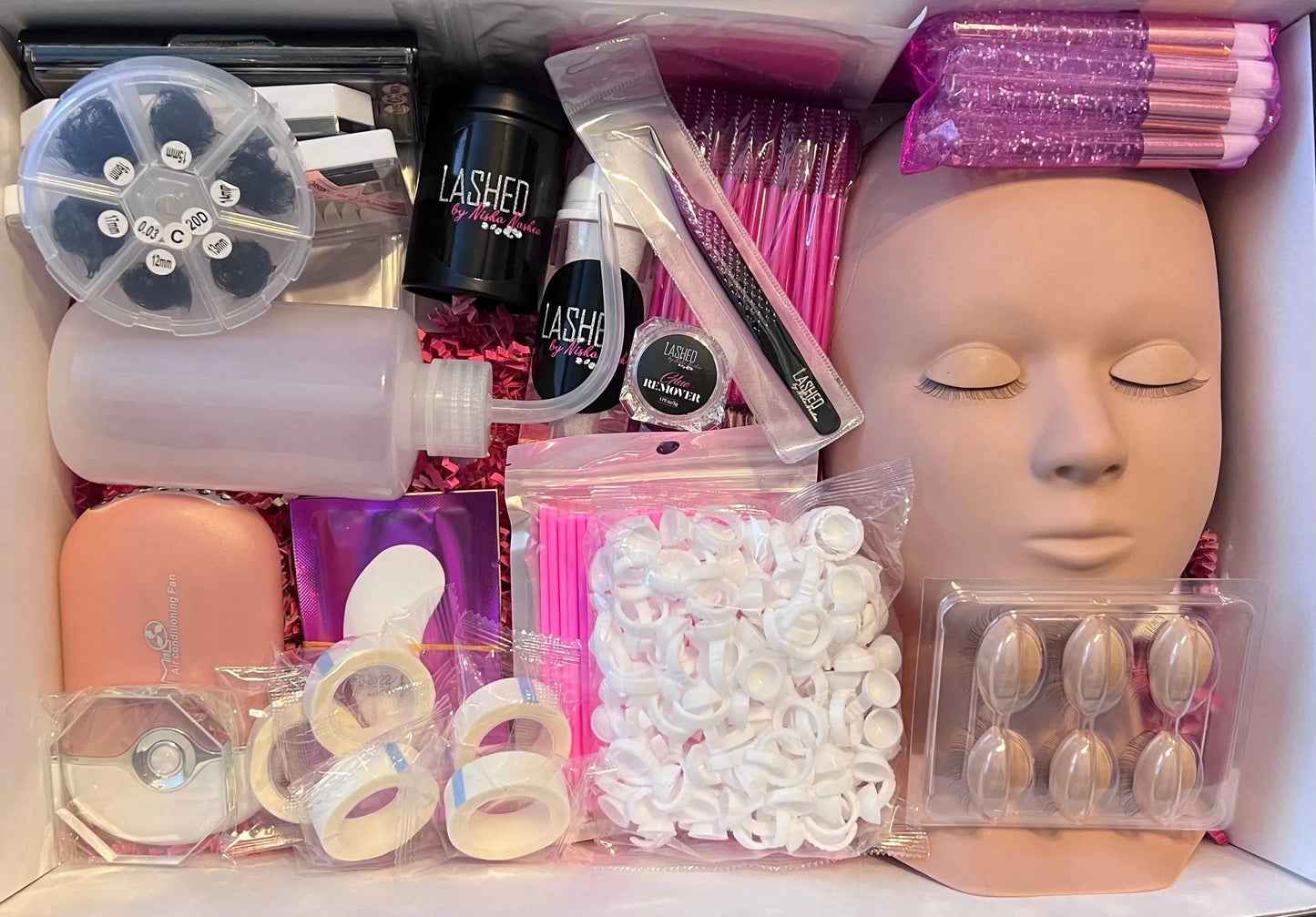 Full Premium Lash Extension Kit for beginners Lash Class Certification