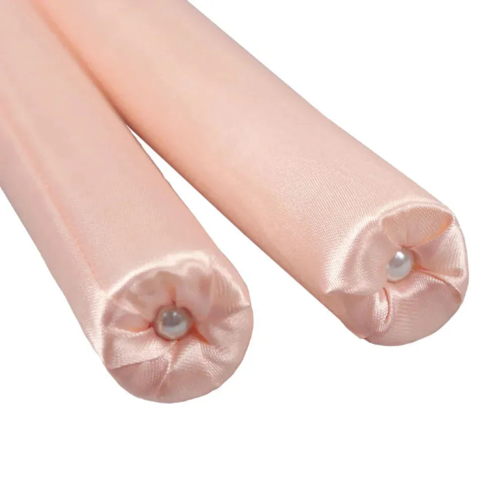 Heatless Curling Rod Headband No Heat Silk Curls Ribbon Hair Rollers Sleeping Soft Headband Lazy Hair Curlers Hair Styling Tools, Nisha Nashea LLC