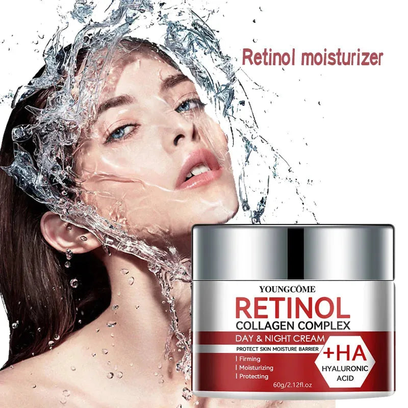 Retinol Collagen Facial Care Moisturizing Cream deeply nourishes Suitable for dry and rough skin, Aging Face Cream Moisturizing, Nisha Nashea LLC