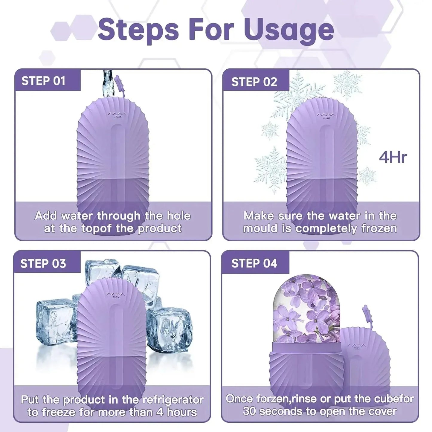 Silicone Ice Face Roller Contour Shrink Pores Remove Dark Circles Massage Skin Beauty Facial Roller for Eyes Neck Skin Care Tool, Nisha Nashea LLC
