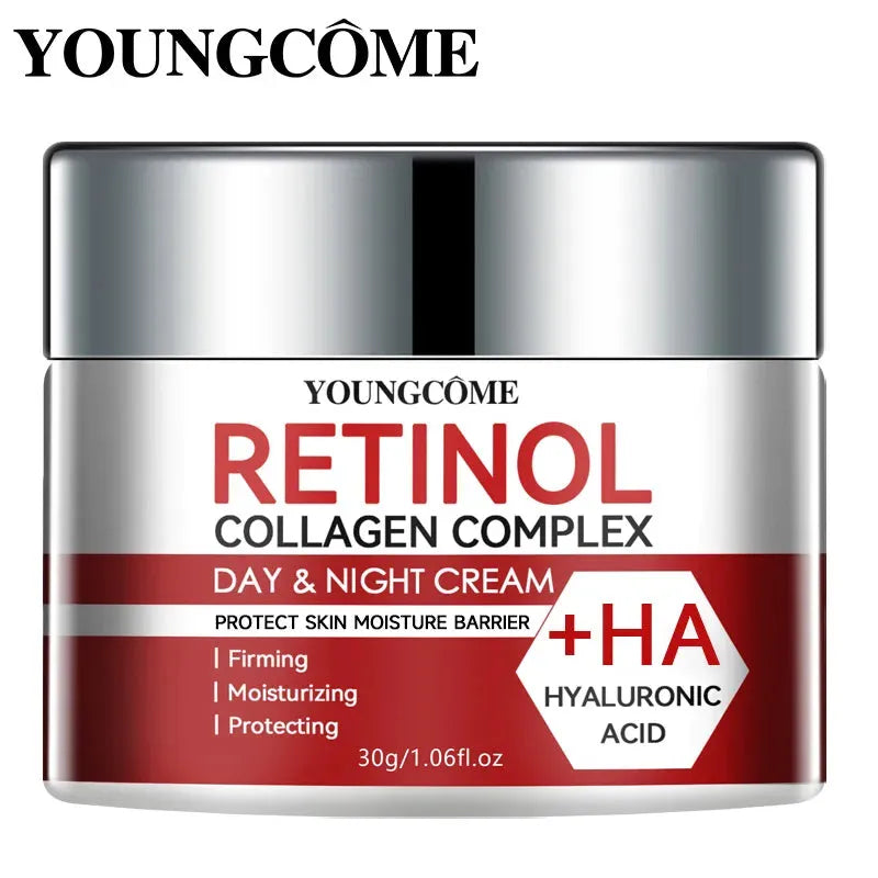 Retinol Collagen Facial Care Moisturizing Cream deeply nourishes Suitable for dry and rough skin, Aging Face Cream Moisturizing, Nisha Nashea LLC