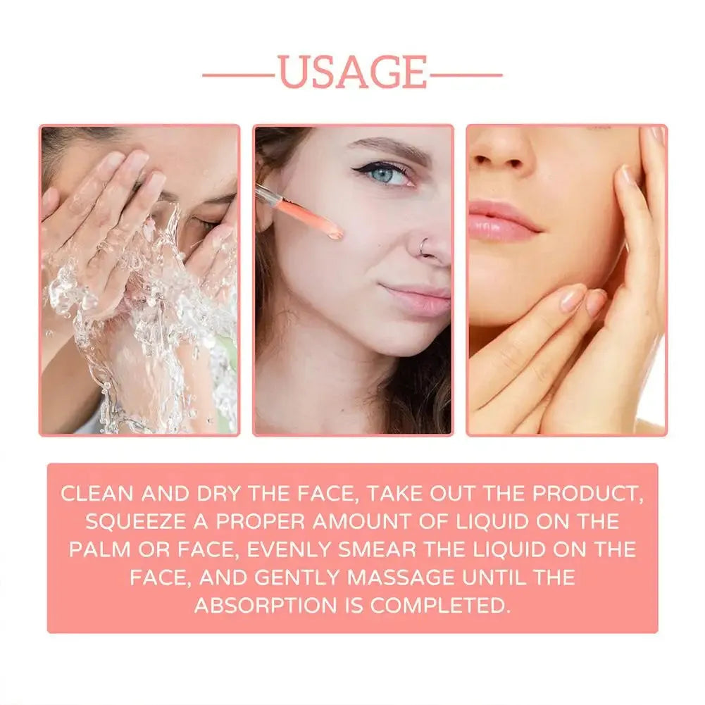 5 In 1 Fade fine lines Firming Face Serum Moisturizing brightning Vitamin C Hyaluronic Acid Facial Serum Shrink Pores Skin Care, Nisha Nashea LLC