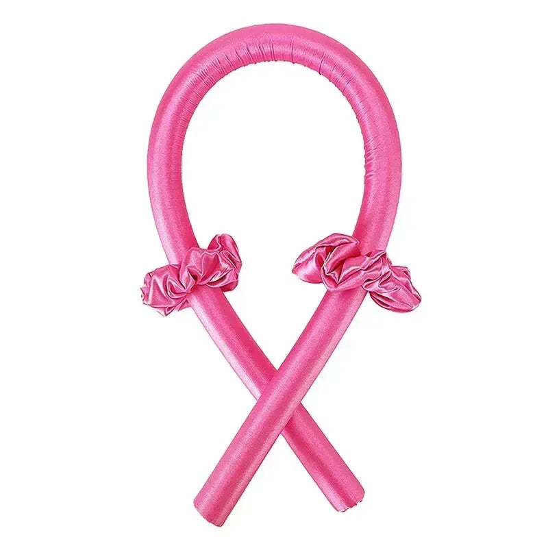 Heatless Curling Rod Headband No Heat Silk Curls Ribbon Hair Rollers Sleeping Soft Headband Lazy Hair Curlers Hair Styling Tools, Nisha Nashea LLC