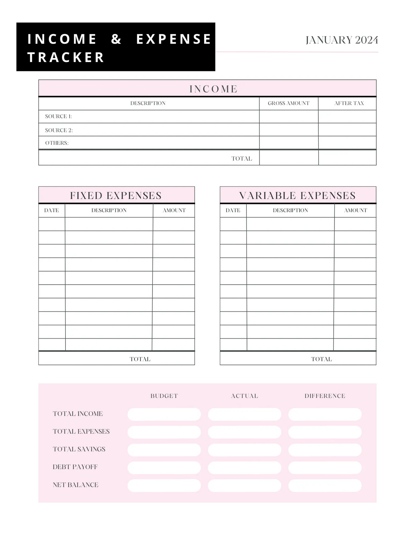 BOSS UP: Entrepreneur Journal (Printable Digital Version), Nisha Nashea LLC