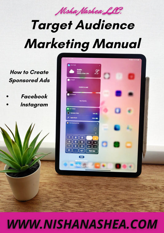 Target Audience Marketing Manual Boosting Post for facebook, instagram and messenger