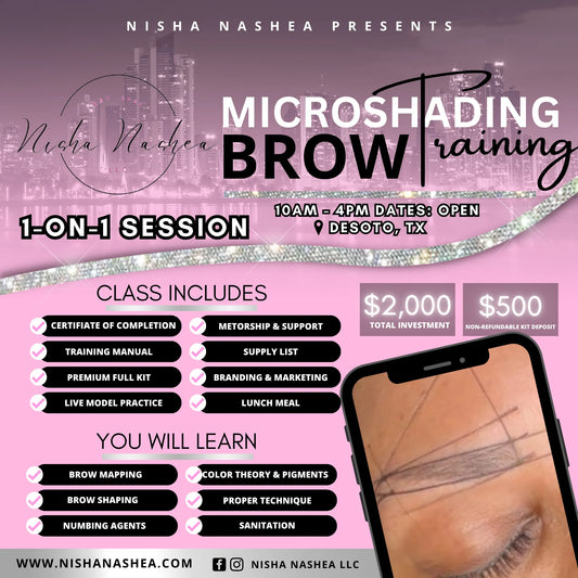 Ombre Brow Certification Training | Microshading