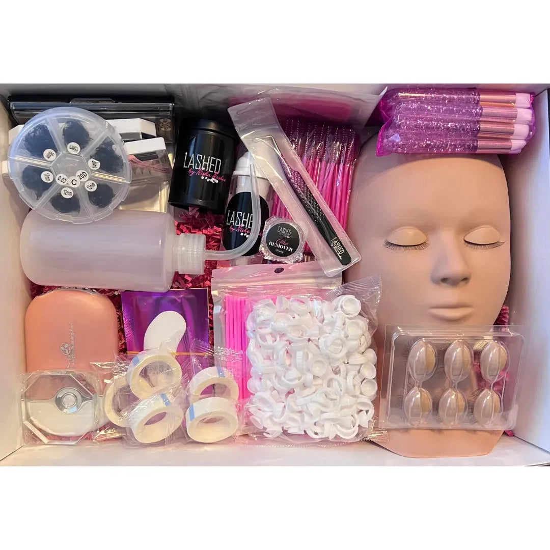 Full Premium Lash Extension Kit for beginners Lash Class Certification