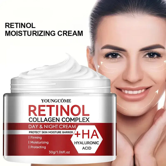 Retinol Collagen Facial Care Moisturizing Cream deeply nourishes  Suitable for dry and rough skin, Aging Face Cream Moisturizing, Nisha Nashea LLC