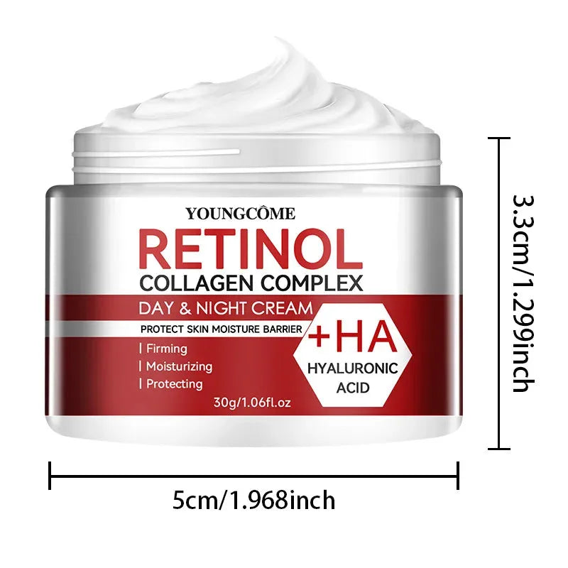 Retinol Collagen Facial Care Moisturizing Cream deeply nourishes  Suitable for dry and rough skin, Aging Face Cream Moisturizing, Nisha Nashea LLC